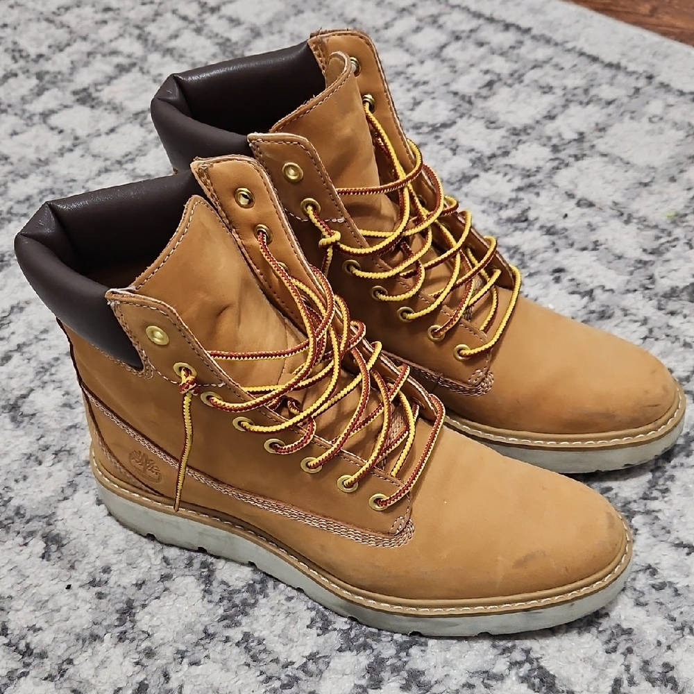 Timberland Tan Leather Boots